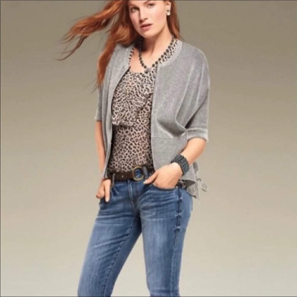 Cabi Leopard Flutter Ruffle Tank Small‎ - Picture 2 of 7